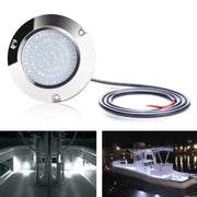 Ship / Yacht 10-30V 90LEDs Water-resistant Stainless Steel Underwater Light (White Light)
