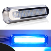 Ship / Yacht 10-30V 120LEDs Water-resistant Stainless Steel Underwater Light (Blue Light)