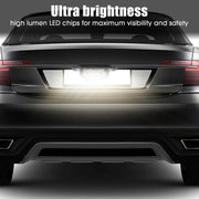 2pcs Car / Truck 12-24V 8LEDs Dual Color Side Marker Indicator Lights Bulb Lamp