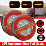 4 inch 24V Truck LED Flowing Water Taillight