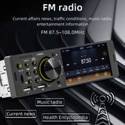 4 inch 800x480P Car Radio Receiver MP5 Player, Support FM & Bluetooth & SD Card with Remote Control