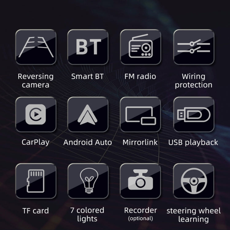 4 inch 800x480P Car Radio Receiver MP5 Player, Support FM & Bluetooth & SD Card with Remote Control