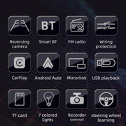 4 inch 800x480P Car Radio Receiver MP5 Player, Support FM & Bluetooth & SD Card with Remote Control