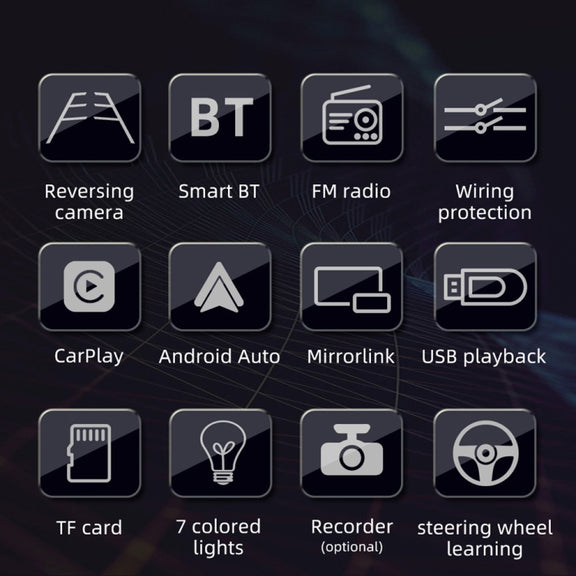 4 inch 800x480P Car Radio Receiver MP5 Player, Support FM & Bluetooth & SD Card with Remote Control