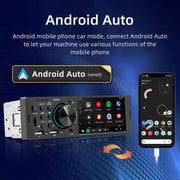 4 inch 800x480P Car Radio Receiver MP5 Player, Support FM & Bluetooth & SD Card with Remote Control