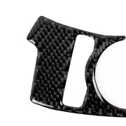Car Carbon Fiber Steering Wheel Button Decorative Sticker for Lexus IS250 NX200 200t 300h 2013-2020, A Style