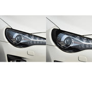 Pair Car Front Lamp Eyebrow Soft Decorative Sticker for Toyota GT86 2013-2020