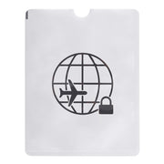 100pcs Aluminum Foil Anti Theft RFID Blocking Sleeve Passport Passbook Protector, Size: 13.5*10.5cm