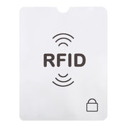 100pcs Aluminum Foil Anti Theft RFID Blocking Sleeve Passport Passbook Protector, Size: 13.5*10.5cm