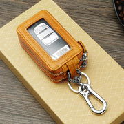 TP-9009 Double-deck Multi-function Car Key Bag(Brown)