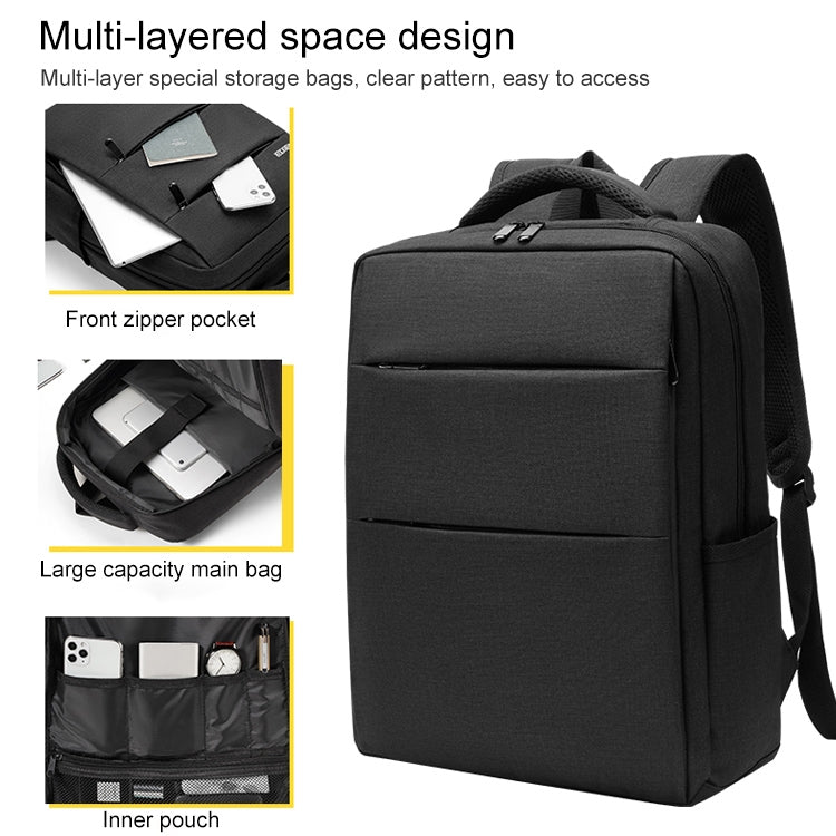 cxs-605 Multifunctional Oxford Cloth Laptop Bag Backpack(Grey)