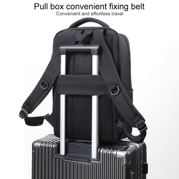 cxs-611 Multifunctional Oxford Laptop Bag Backpack(Light Grey)