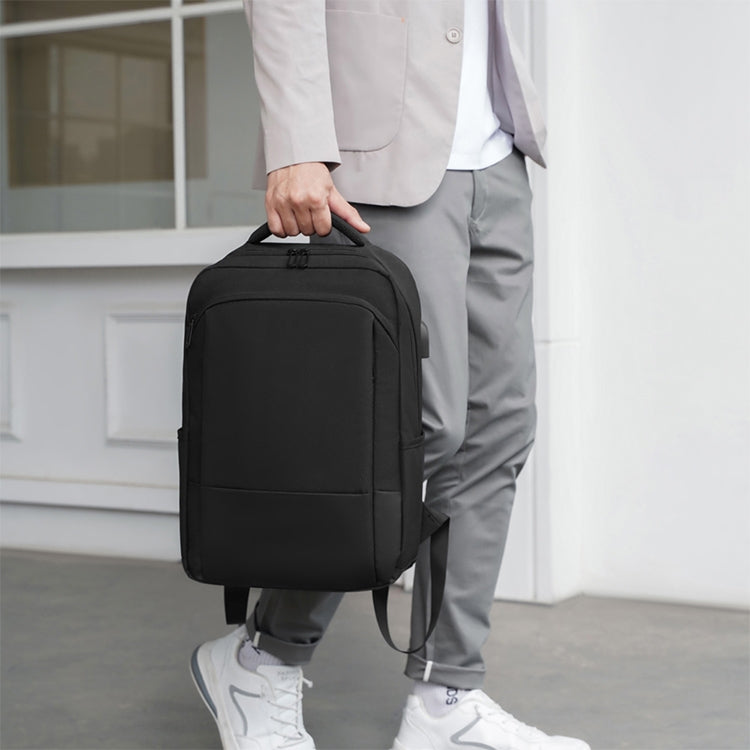 cxs-611 Multifunctional Oxford Laptop Bag Backpack(Black)