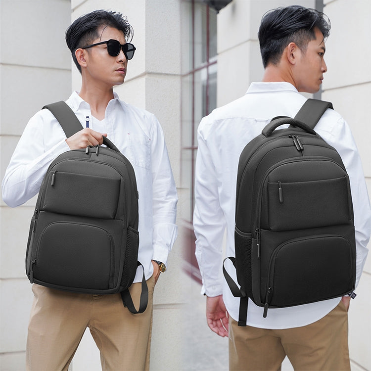 cxs-615 Multifunctional Oxford Laptop Bag Backpack (Dark Gray)