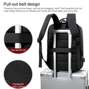 cxs-618 Multifunctional Oxford Laptop Bag Backpack (Black)