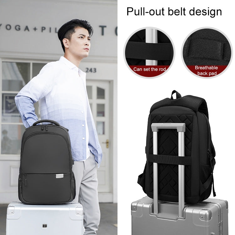 cxs-621 Multifunctional Oxford Laptop Bag Backpack (Black)