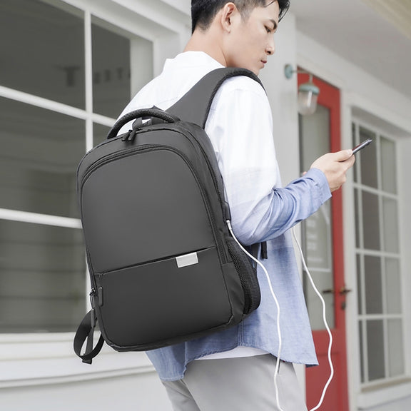 cxs-621 Multifunctional Oxford Laptop Bag Backpack (Grey)