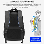 cxs-622 Multifunctional Oxford Laptop Bag Backpack (Grey)