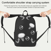 cxs-7301 Multifunctional Oxford Laptop Bag Backpack (Black)