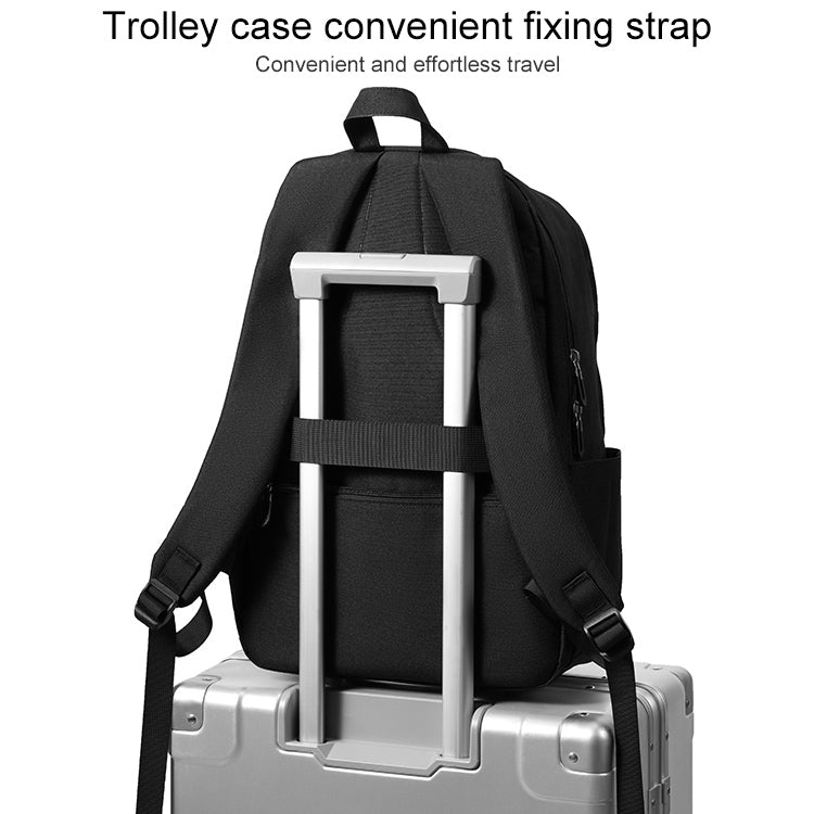 cxs-7303 Upgraded Version Multifunctional Oxford Laptop Bag Backpack (Grey)