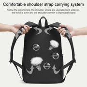 cxs-8106 Multifunctional Oxford Laptop Bag Backpack (Black)
