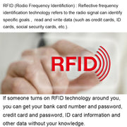 Cowhide Leather Zipper Solid Color Horizontal Card Holder Wallet RFID Blocking Coin Purse Card Bag Protect Case, Size: 11.4*7.4cm(Pink)