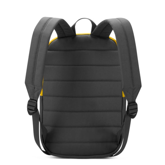 POFOKO XY Series 13.3 inch Fashion Color Matching Multi-functional Backpack Computer Bag, Size: S (Yellow)
