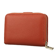 KB132 Female Style Full Grain Cow Leather Multifunctional RFID Wallet/ Card Bag/ Driving License Package(Brown)