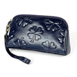 2026 Multifunctional Litchi Texture Women Large Capacity Hand Wallet Shell bag with Card Slots(Sapphire Blue) - Wallets by PMC Jewellery | Online Shopping South Africa | PMC Jewellery | Buy Now Pay Later Mobicred