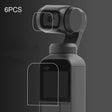 6 PCS HD Lens Protector + Screen Film for DJI OSMO Pocket Gimbal - Protective Film & Stickers by PMC TechLife | Online Shopping South Africa | PMC TechLife | Buy Now Pay Later Mobicred
