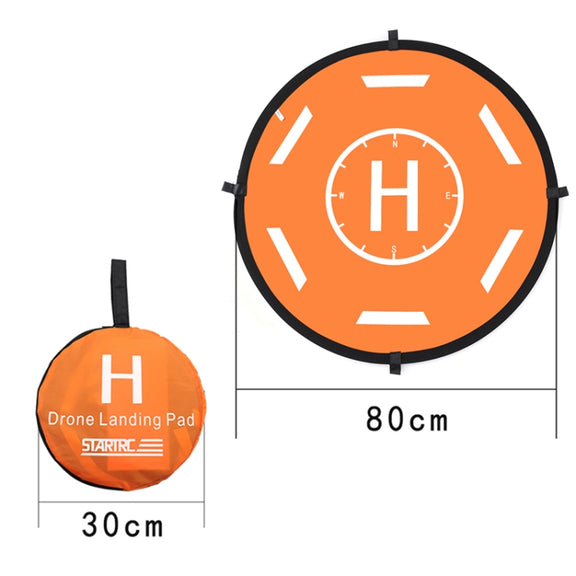 STARTRC Phantom Series 80CM Portable Parking Apron for DJI Mavic Air 2(Black)