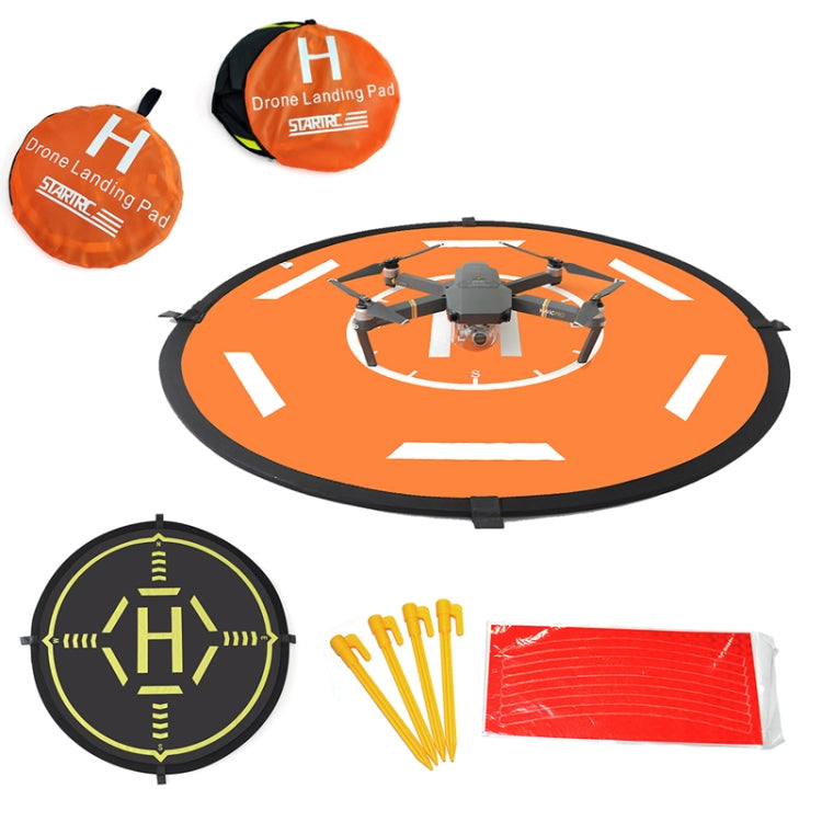 STARTRC Phantom Series 80CM Portable Parking Apron for DJI Mavic Air 2(Black)