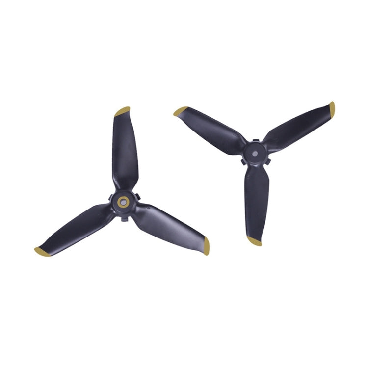 2 Pairs Sunnylife 5328S Quick-release Propellers for DJI FPV(Gold)