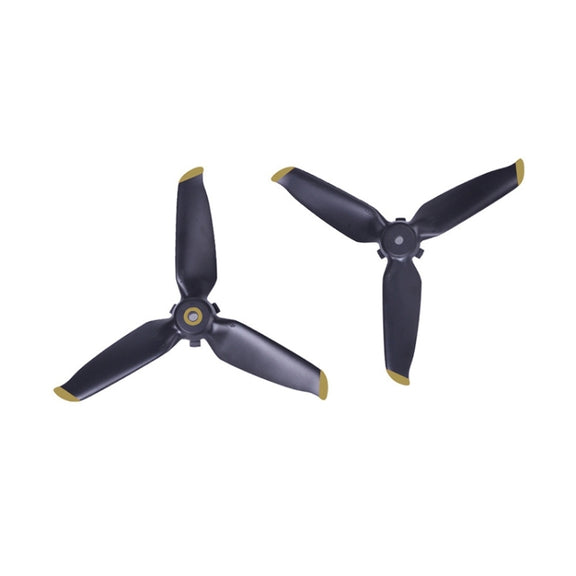 2 Pairs Sunnylife 5328S Quick-release Propellers for DJI FPV(Gold)