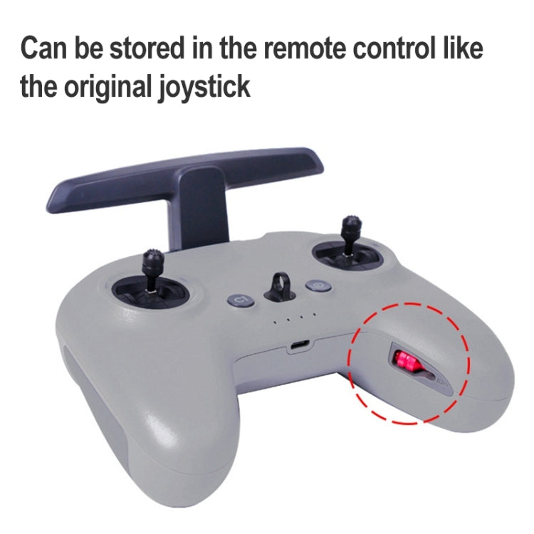 Sunnylife FV-YG9306 Aluminum Alloy Rocker Joystick for DJI FPV Remote Control 2 (Red)