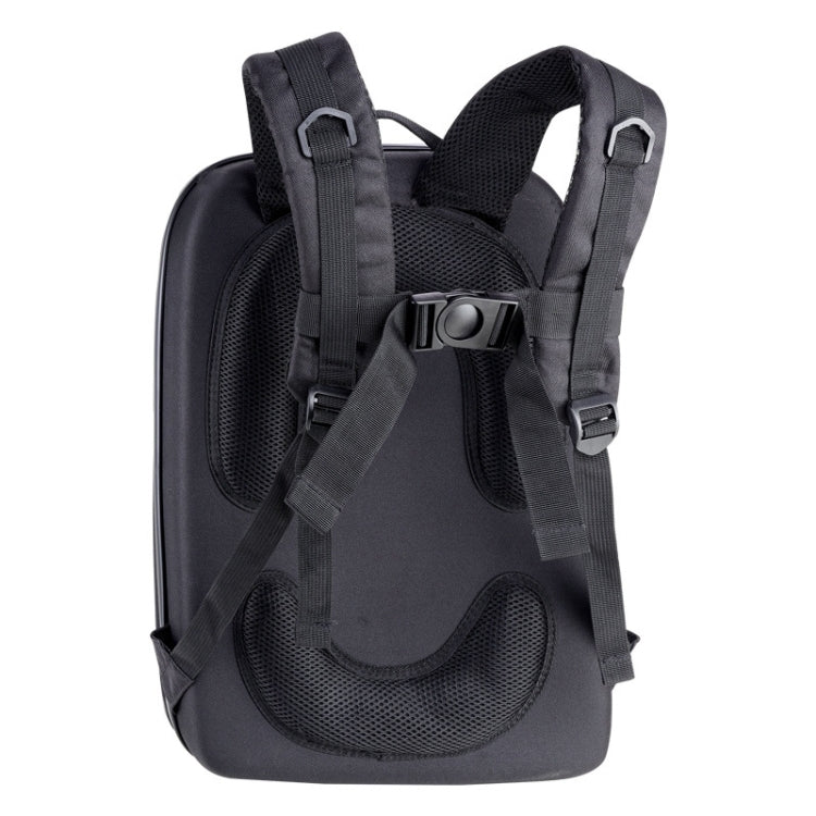 Water-resistant Backpack Shoulders Turtle Hard Case Storage Box Outdoor Travel Bag for DJI FPV(Metallic Grey)