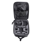 Water-resistant Backpack Shoulders Turtle Hard Case Storage Box Outdoor Travel Bag for DJI FPV(Metallic Grey)