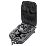 Water-resistant Backpack Shoulders Turtle Hard Case Storage Box Outdoor Travel Bag for DJI FPV(Metallic Grey)
