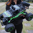 2.4GHz 4WD Double Motors Off-Road Climbing Car Remote Control Vehicle, Model:6266 (Green) - RC Cars by PMC TechLife | Online Shopping South Africa | PMC TechLife | Buy Now Pay Later Mobicred