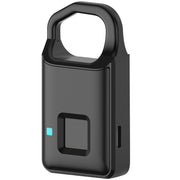 Anytek P4 3.7V Micro USB Charging Semiconductor Fingerprint Sensing Small Padlock