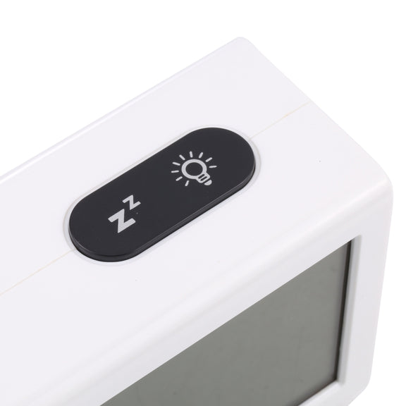 AQ122 LED Display Alarm Clock (White)