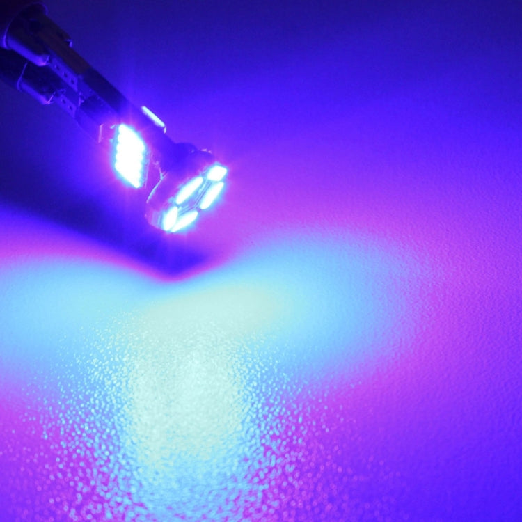 2 PCS DC 12V 2W 240LM 5500K T10-4014-15SMD Car Width Lamp Clearance Light Parking Lights���Blue Light���
