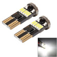 2 PCS DC 12V 2W 240LM 5500K T10-4014-15SMD Car Width Lamp Clearance Light Parking Lights(White Light) - Clearance Lights by PMC TechLife | Online Shopping South Africa | PMC TechLife | Buy Now Pay Later Mobicred