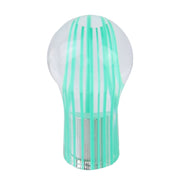 Crystal Double Light Car Breathing Racing Dash LED Magic Lamp Gear Head Shift Knob with Base, Size: 8.2 * 4.5 * 3.0 cm(Green Light + Blue Light)