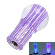 Crystal Double Light Car Breathing Racing Dash LED Magic Lamp Gear Head Shift Knob with Base, Size: 8.2 * 4.5 * 3.0 cm(Green Light + Blue Light)