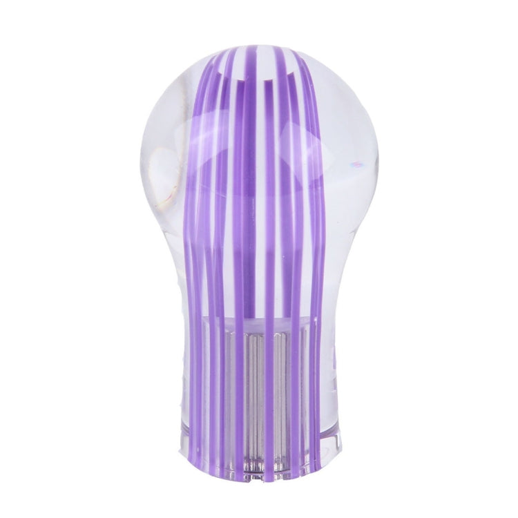 Crystal Double Light Car Breathing Racing Dash LED Magic Lamp Gear Head Shift Knob with Base, Size: 8.2 * 4.5 * 3.0 cm(Green Light + Blue Light)