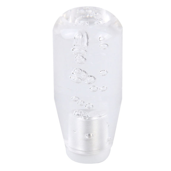 Crystal Car Breathing Racing Dash LED Magic Lamp Gear Head Shift Knob with Base, Size: 10.0 * 4.5 * 3.2 cm(Transparent)