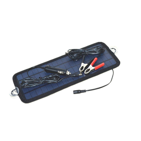 4.5W Portable Car Automobile Boat Battery Solar Cells Rechargeable Power Battery Charger