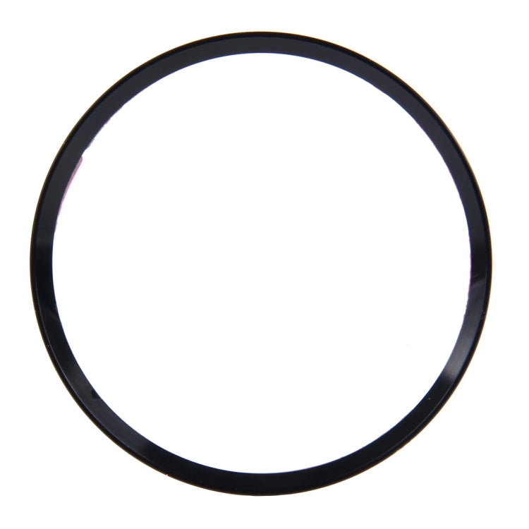 4 PCS Car Aluminum Wheel Hub Deroration Ring For Cadillac(Black)