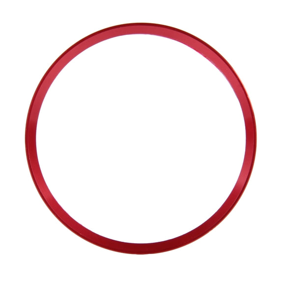 4 PCS Car Aluminum Wheel Hub Deroration Ring For Cadillac(Red)